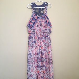 Floral Girls Dress Size 8